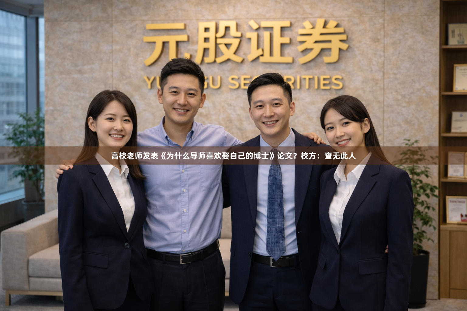 高校老师发表《为什么导师喜欢娶自己的博士》论文？校方：查无此人