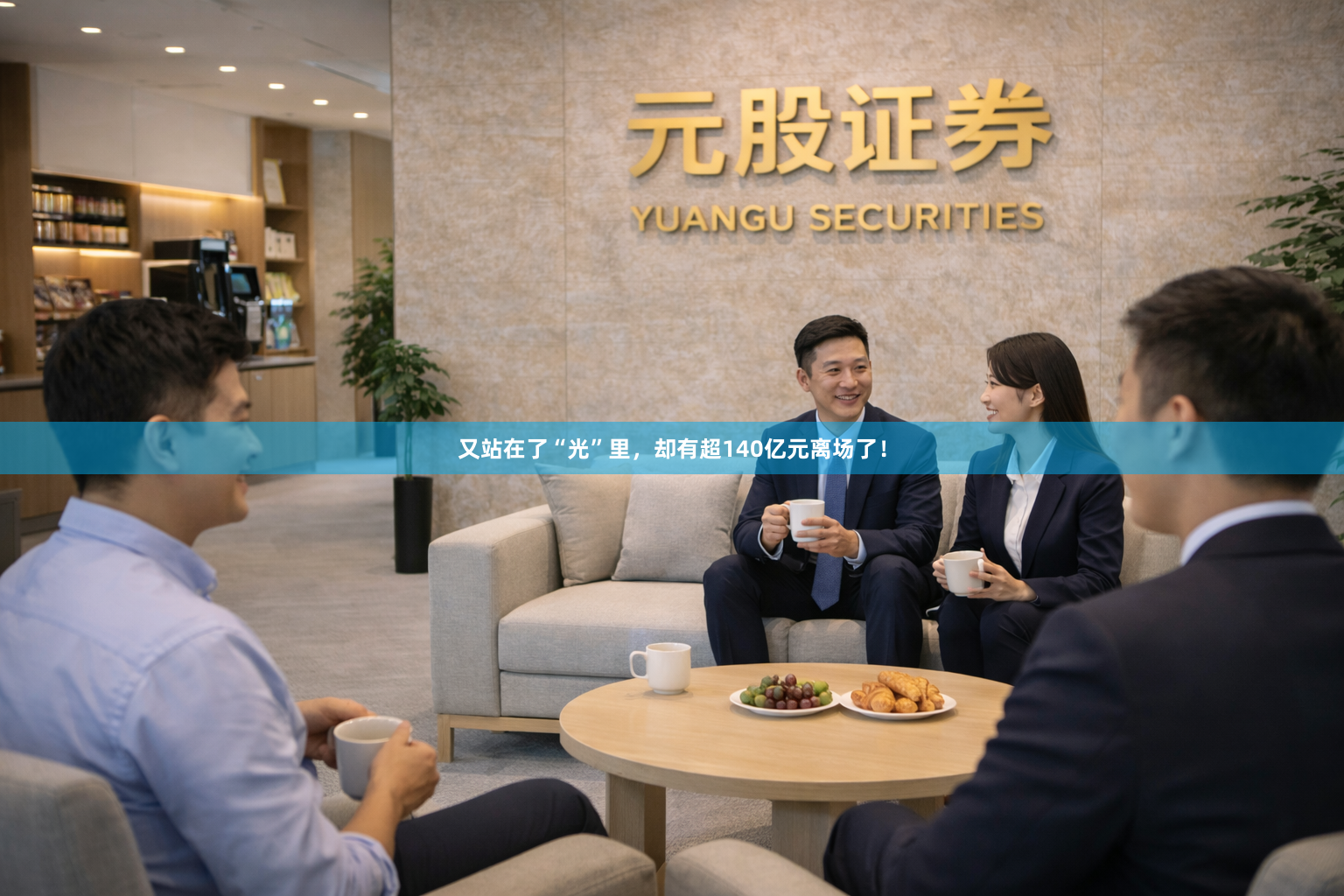 又站在了“光”里，却有超140亿元离场了！