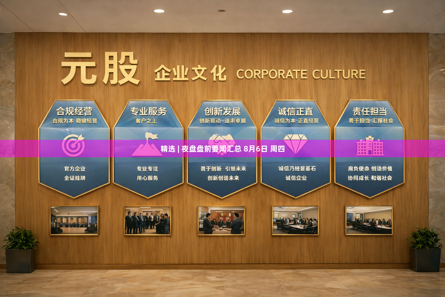 精选 | 夜盘盘前要闻汇总 8月6日 周四