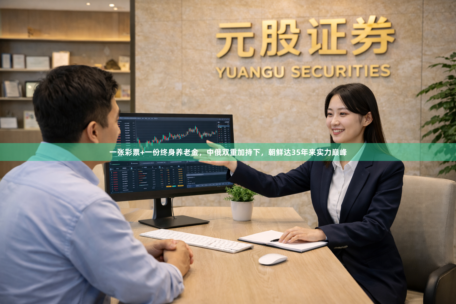 一张彩票+一份终身养老金，中俄双重加持下，朝鲜达35年来实力巅峰
