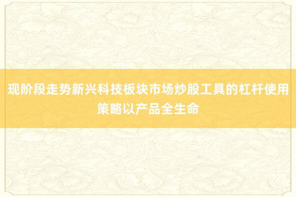 现阶段走势新兴科技板块市场炒股工具的杠杆使用策略以产品全生命